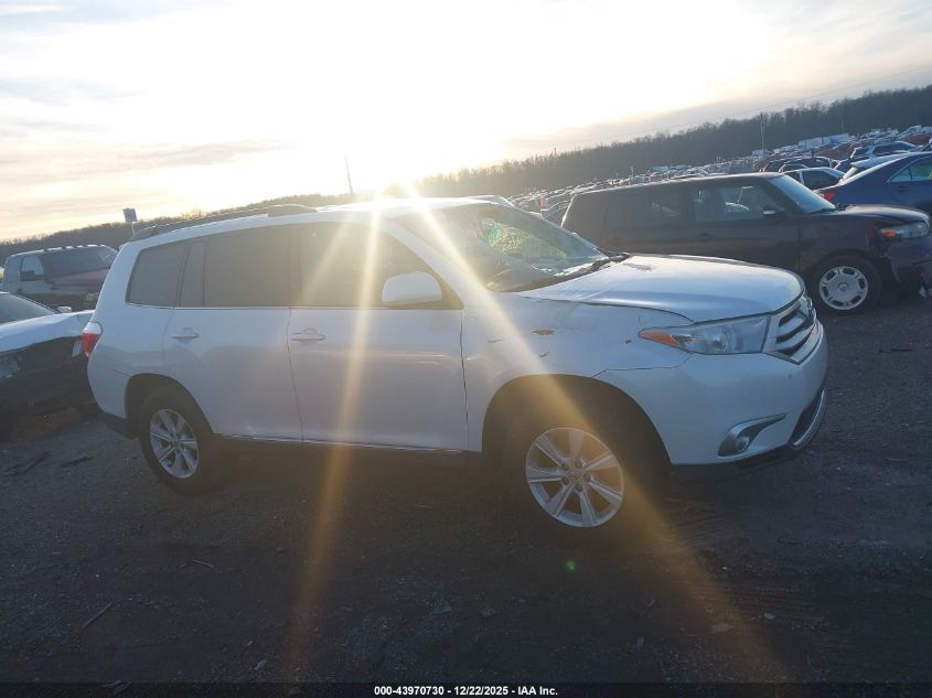 2012 Toyota Highlander Se V6 VIN: 5TDBK3EHXCS143378 Lot: 43970730