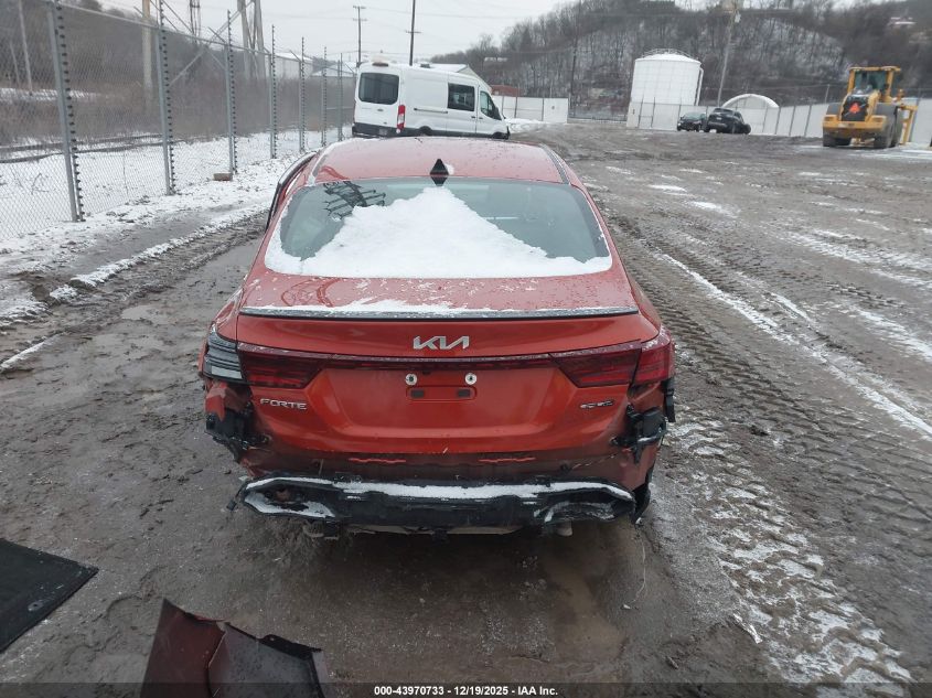 2023 Kia Forte Gt-Line VIN: 3KPF54AD6PE579663 Lot: 43970733