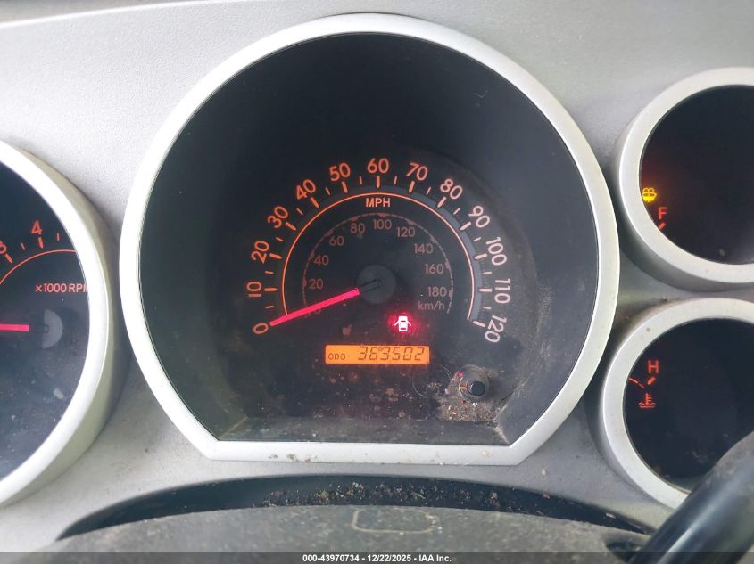 2008 Toyota Tundra Base V6 VIN: 5TFRU54108X013622 Lot: 43970734