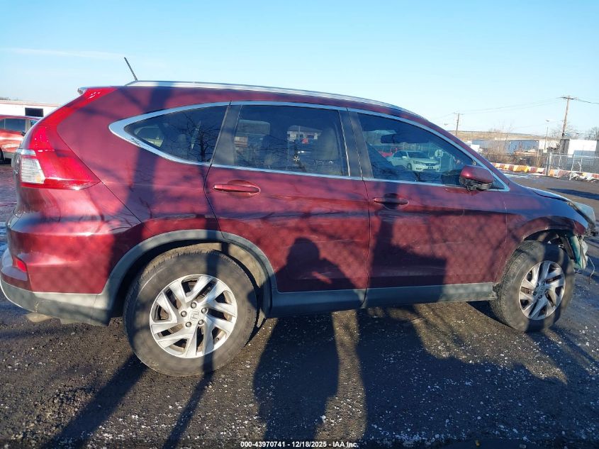 2015 Honda Cr-V Ex-L VIN: 2HKRM4H75FH677545 Lot: 43970741