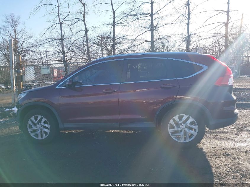 2015 Honda Cr-V Ex-L VIN: 2HKRM4H75FH677545 Lot: 43970741