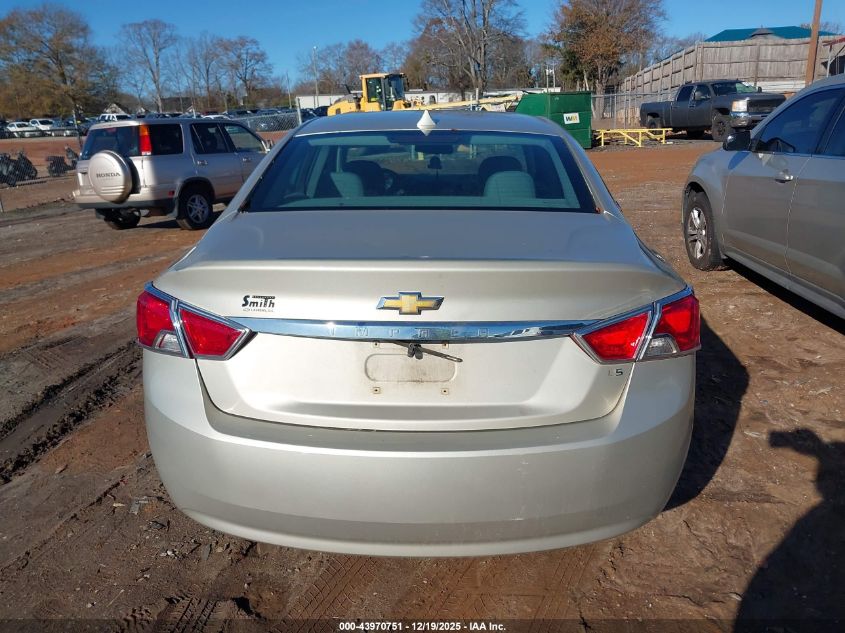 2014 Chevrolet Impala Ls Eco VIN: 2G11Z5SR8E9000000 Lot: 43970751