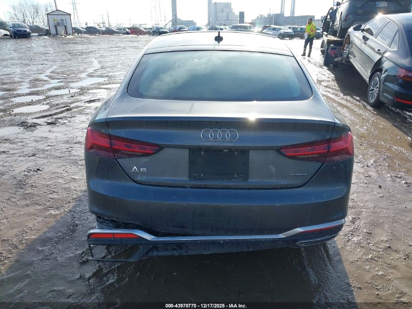 2021 Audi A5 Sportback Premium 45 Tfsi Quattro S Tronic VIN: WAUDACF5XMA012351 Lot: 43970770