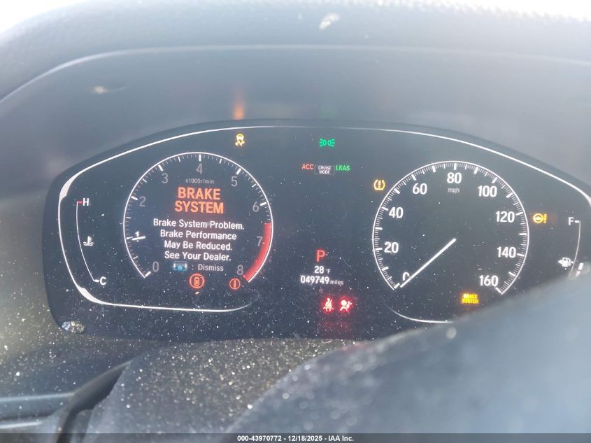 2020 Honda Accord Lx VIN: 1HGCV1F13LA078812 Lot: 43970772