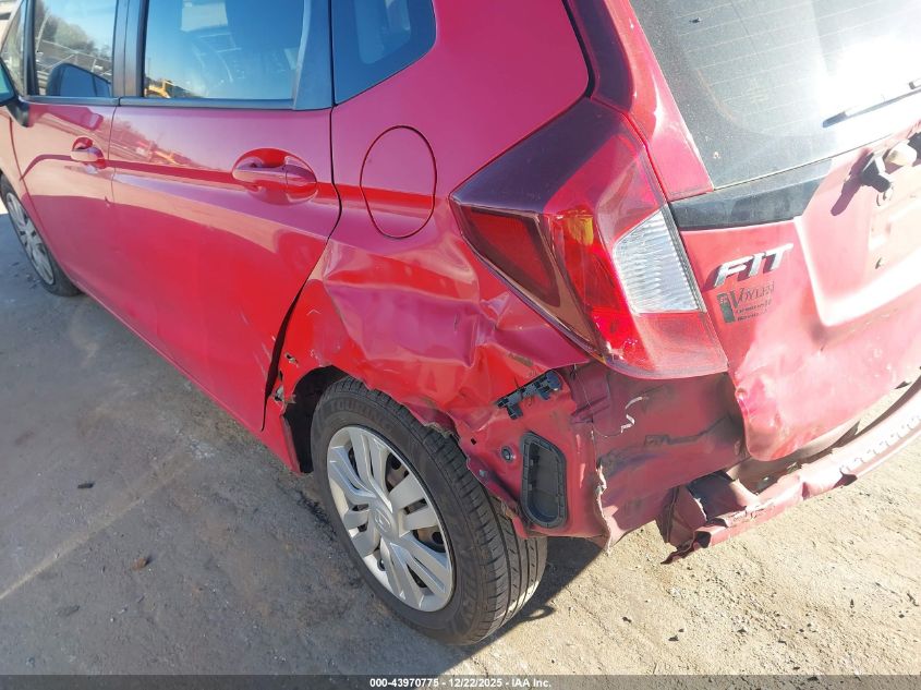 2016 Honda Fit Lx VIN: JHMGK5H56GS006386 Lot: 43970775