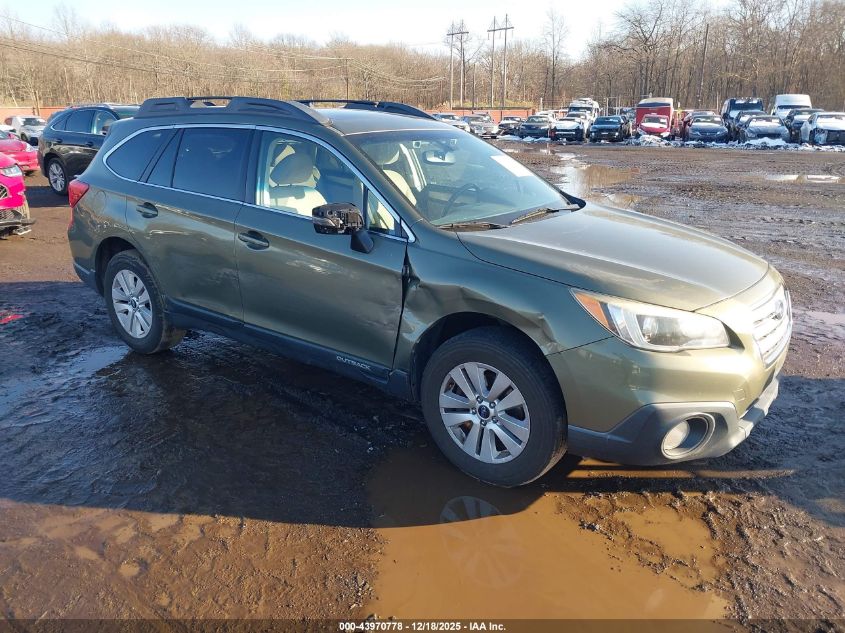 2016 Subaru Outback 2.5I Premium VIN: 4S4BSAHC9G3306934 Lot: 43970778