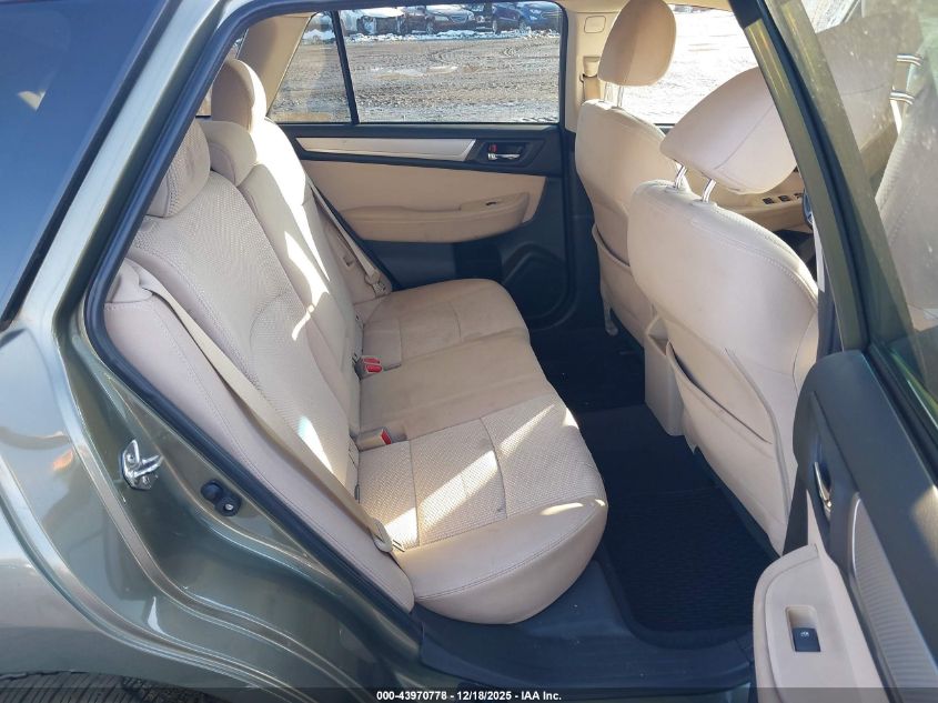 2016 Subaru Outback 2.5I Premium VIN: 4S4BSAHC9G3306934 Lot: 43970778