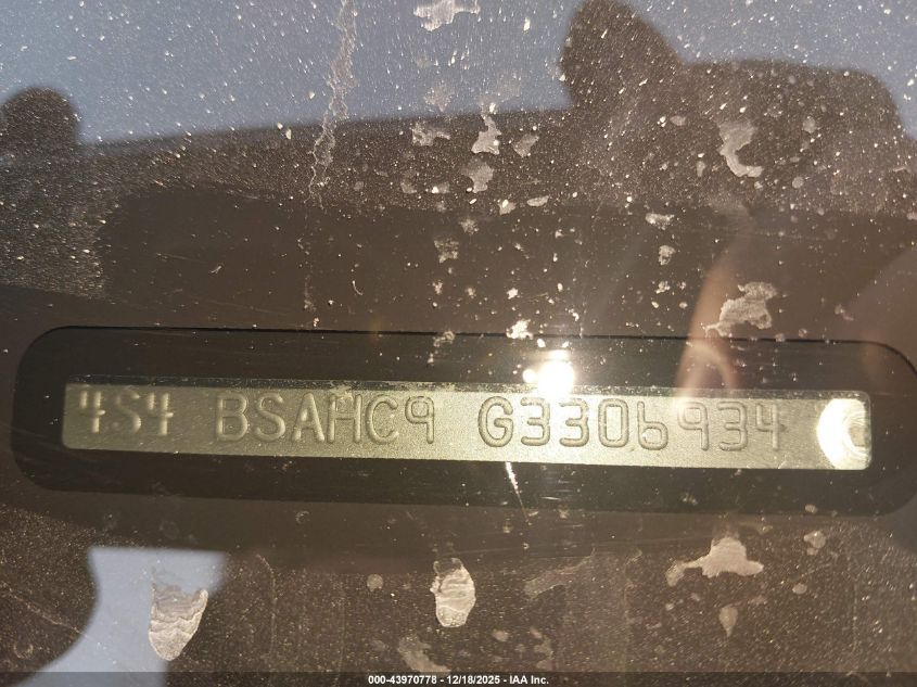 2016 Subaru Outback 2.5I Premium VIN: 4S4BSAHC9G3306934 Lot: 43970778