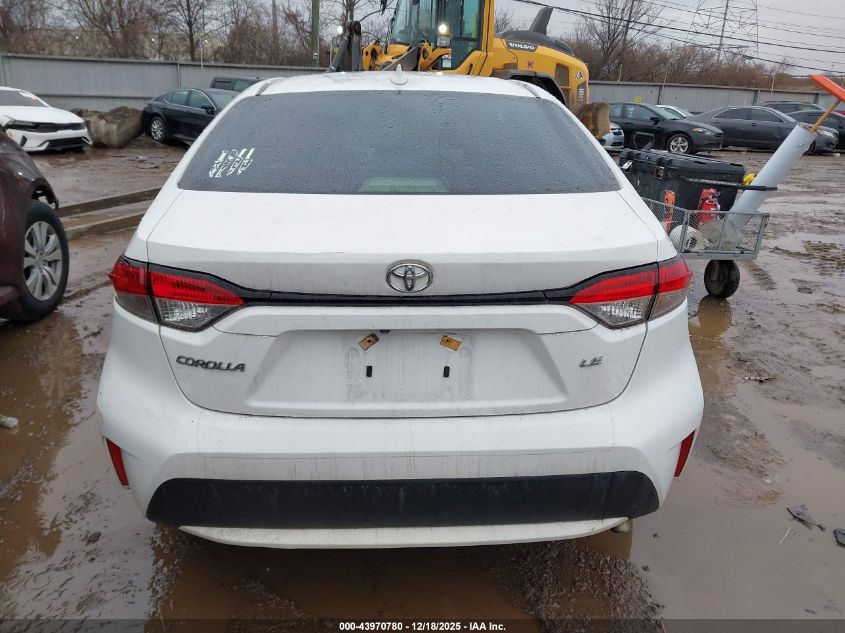 2020 Toyota Corolla Le VIN: 5YFEPRAE9LP124794 Lot: 43970780