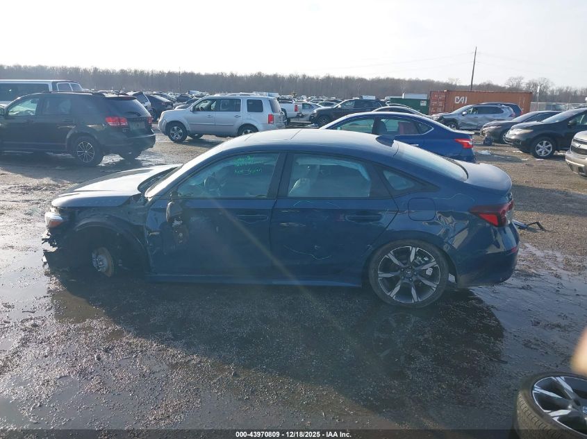 2025 Honda Civic Hybrid Sport/Sport Touring VIN: 2HGFE4F86SH329947 Lot: 43970809