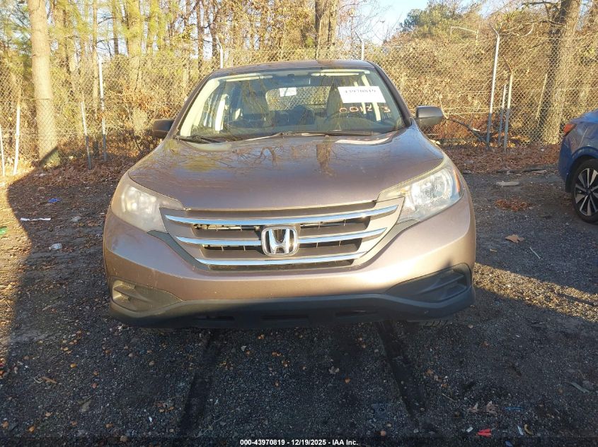 2014 Honda Cr-V Lx VIN: 5J6RM3H30EL001273 Lot: 43970819