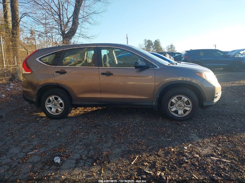 2014 Honda Cr-V Lx VIN: 5J6RM3H30EL001273 Lot: 43970819