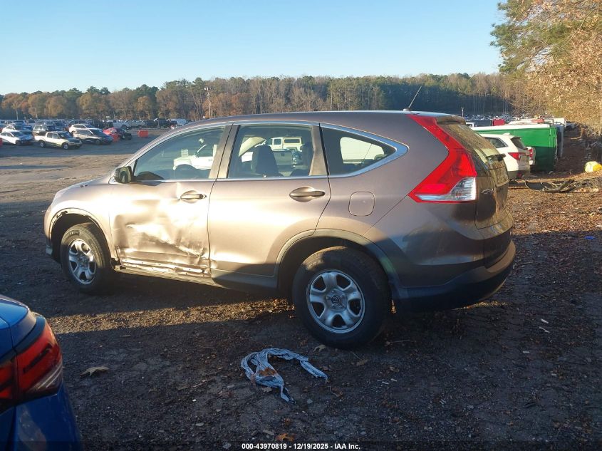 2014 Honda Cr-V Lx VIN: 5J6RM3H30EL001273 Lot: 43970819