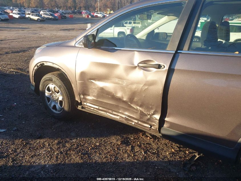 2014 Honda Cr-V Lx VIN: 5J6RM3H30EL001273 Lot: 43970819