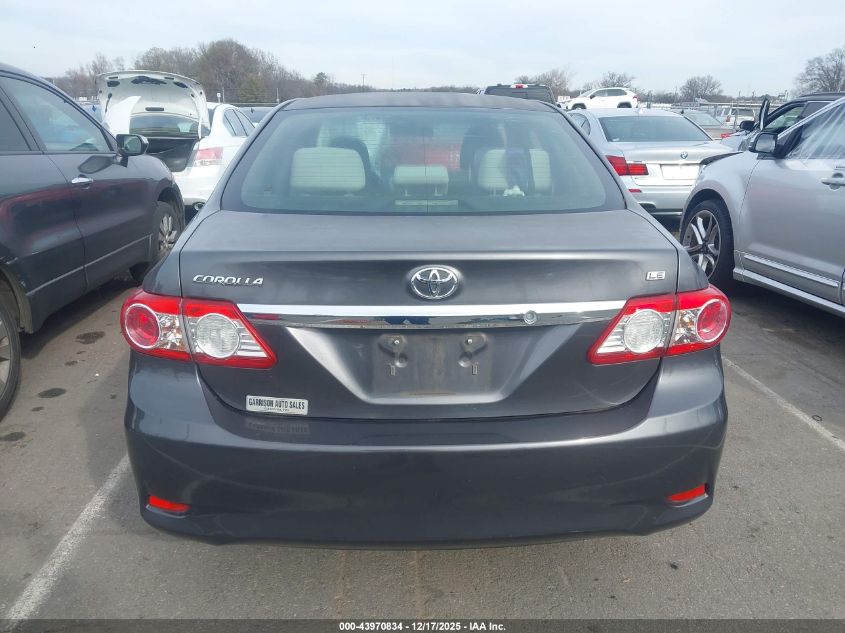 2011 Toyota Corolla Le VIN: JTDBU4EE5B9147504 Lot: 43970834