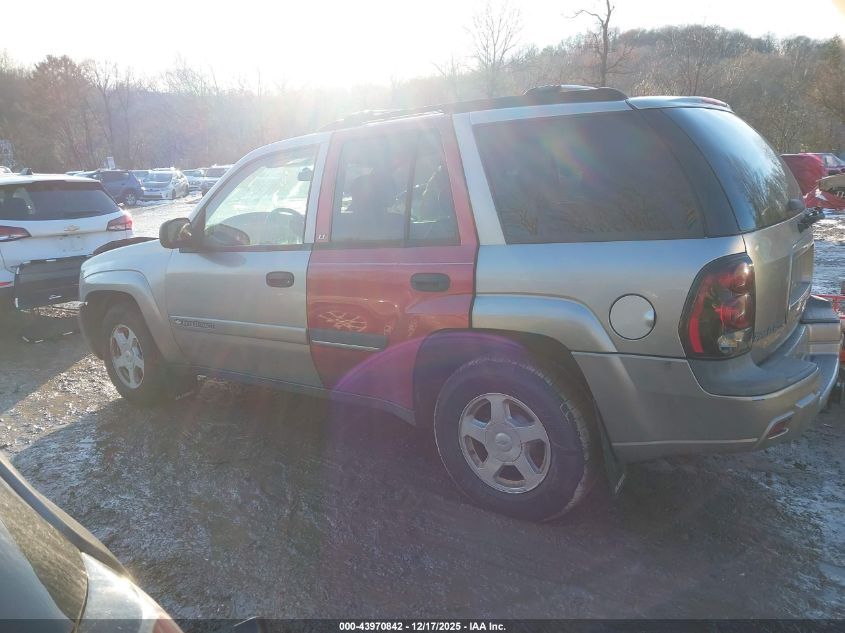 2002 Chevrolet Trailblazer Ls VIN: 1GNDT13S322233901 Lot: 43970842