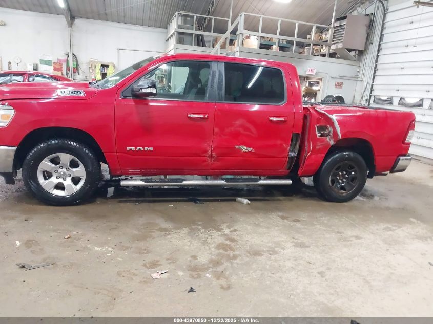 2019 Ram 1500 Big Horn/Lone Star 4X4 5'7 Box VIN: 1C6SRFFT7KN781826 Lot: 43970850