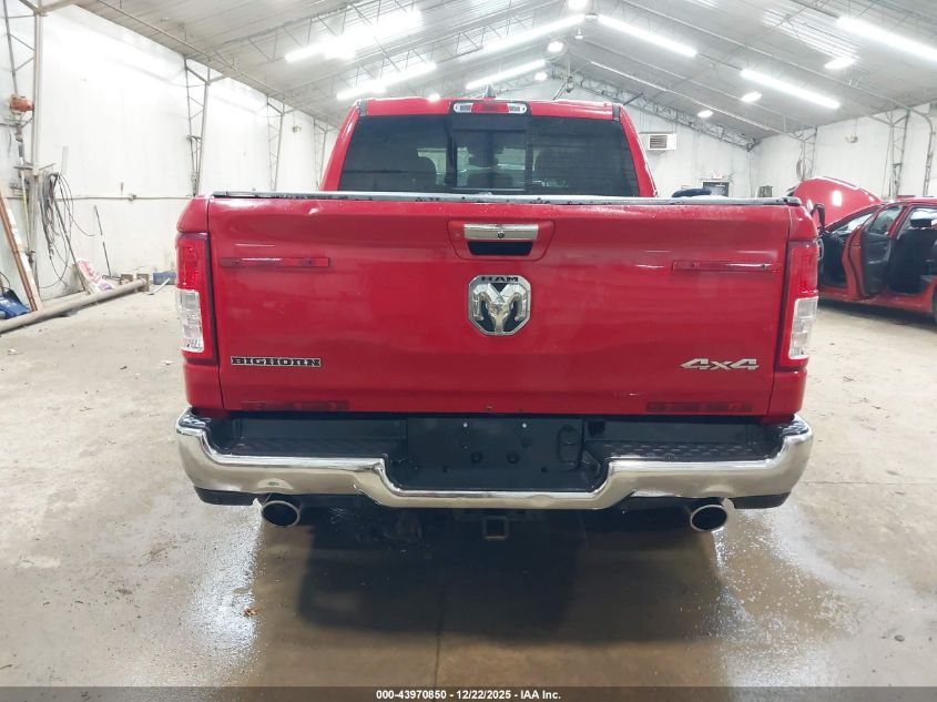 2019 Ram 1500 Big Horn/Lone Star 4X4 5'7 Box VIN: 1C6SRFFT7KN781826 Lot: 43970850