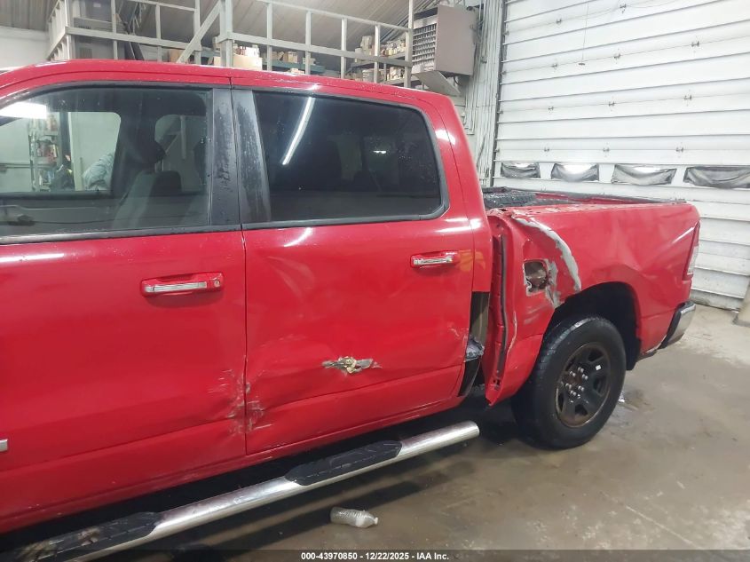 2019 Ram 1500 Big Horn/Lone Star 4X4 5'7 Box VIN: 1C6SRFFT7KN781826 Lot: 43970850