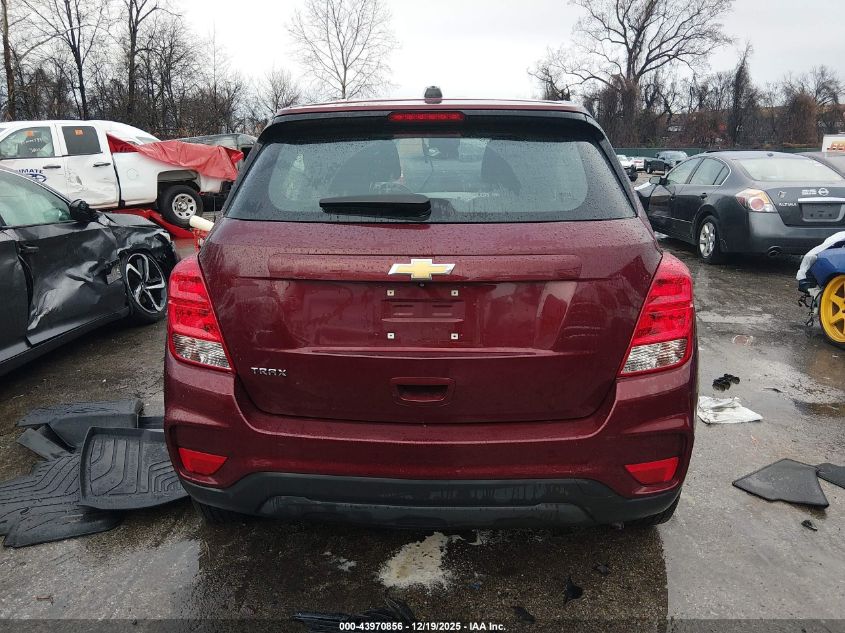 2017 Chevrolet Trax Ls VIN: 3GNCJKSB9HL273660 Lot: 43970856