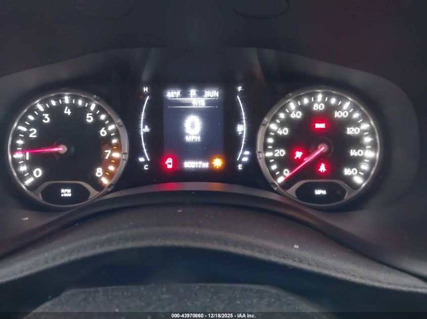 2017 Jeep Renegade Altitude Fwd VIN: ZACCJABB3HPG60084 Lot: 43970860