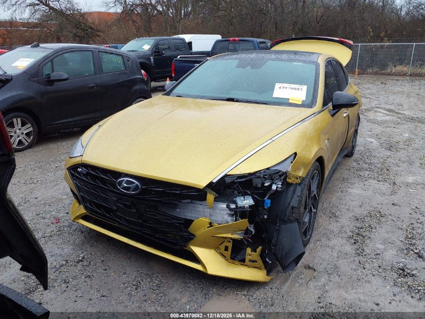 2021 Hyundai Sonata N Line VIN: 5NPEK4JC0MH112242 Lot: 43970882