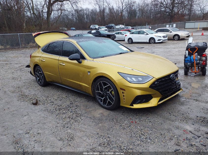 2021 Hyundai Sonata N Line VIN: 5NPEK4JC0MH112242 Lot: 43970882