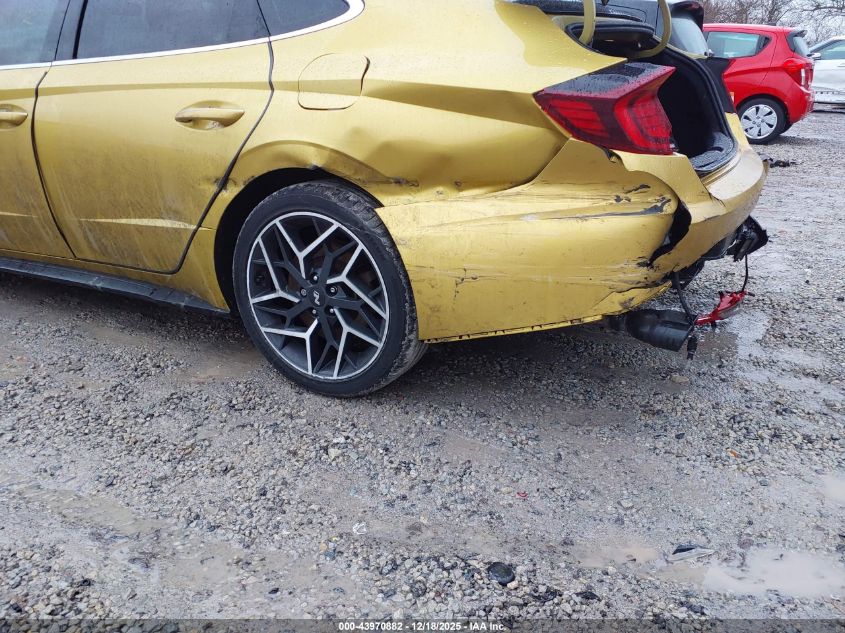 2021 Hyundai Sonata N Line VIN: 5NPEK4JC0MH112242 Lot: 43970882