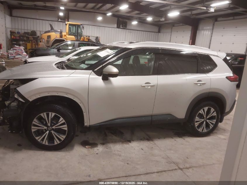2021 Nissan Rogue Sv Intelligent Awd VIN: 5N1AT3BB4MC723992 Lot: 43970898