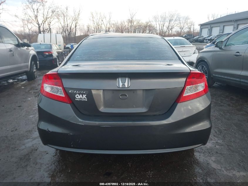 2012 Honda Civic Lx VIN: 2HGFG3B51CH505174 Lot: 43970902