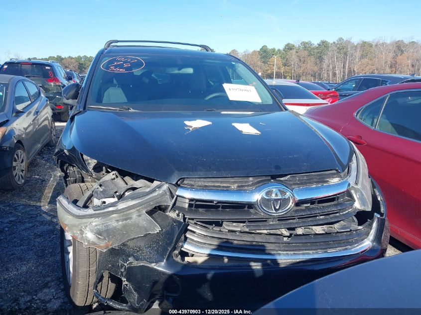 2016 Toyota Highlander Le VIN: 5TDZARFHXGS021726 Lot: 43970903