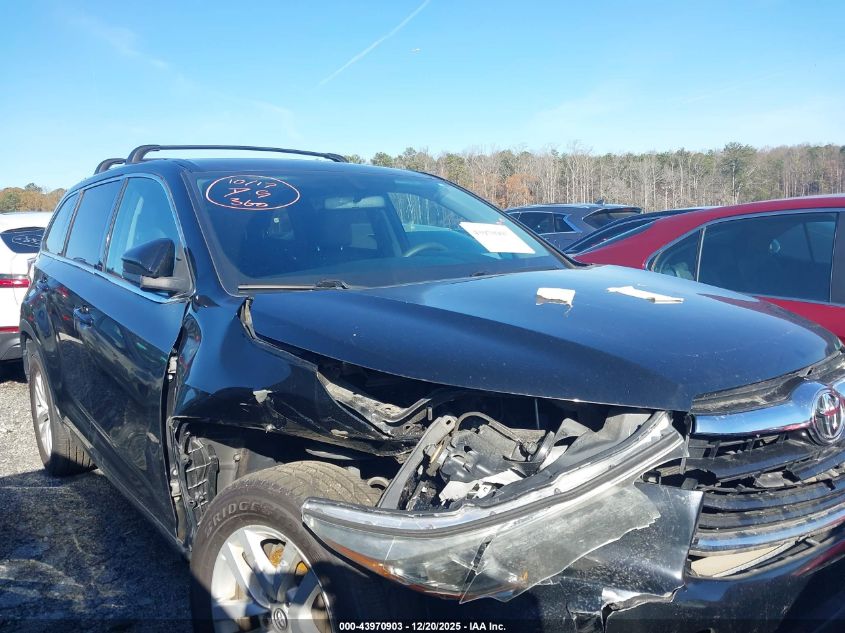 2016 Toyota Highlander Le VIN: 5TDZARFHXGS021726 Lot: 43970903