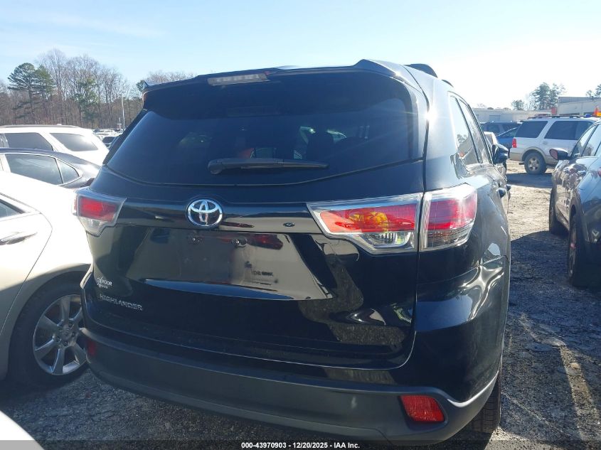 2016 Toyota Highlander Le VIN: 5TDZARFHXGS021726 Lot: 43970903