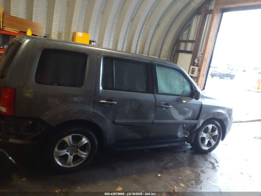 2012 Honda Pilot Ex-L VIN: 5FNYF4H64CB053615 Lot: 43970905