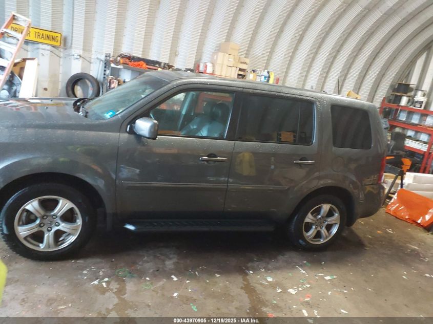 2012 Honda Pilot Ex-L VIN: 5FNYF4H64CB053615 Lot: 43970905