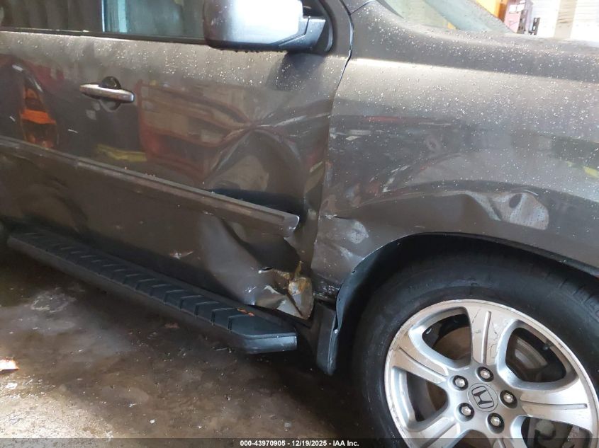 2012 Honda Pilot Ex-L VIN: 5FNYF4H64CB053615 Lot: 43970905