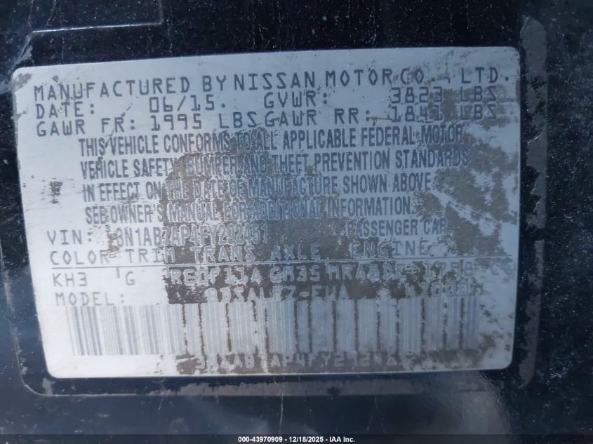 2015 Nissan Sentra Fe+ S VIN: 3N1AB7AP4FY292451 Lot: 43970909