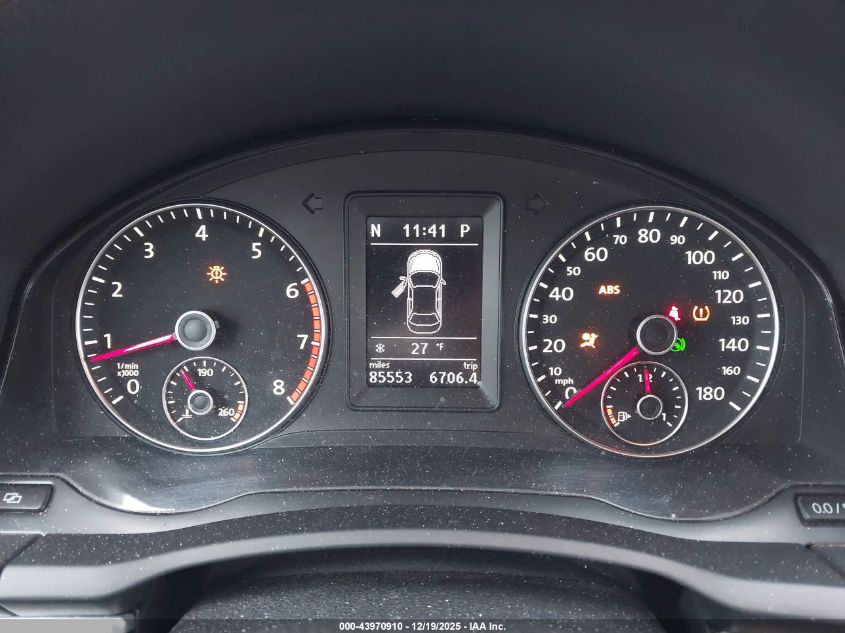 2012 Volkswagen Eos Executive VIN: WVWFW7AH1CV003714 Lot: 43970910