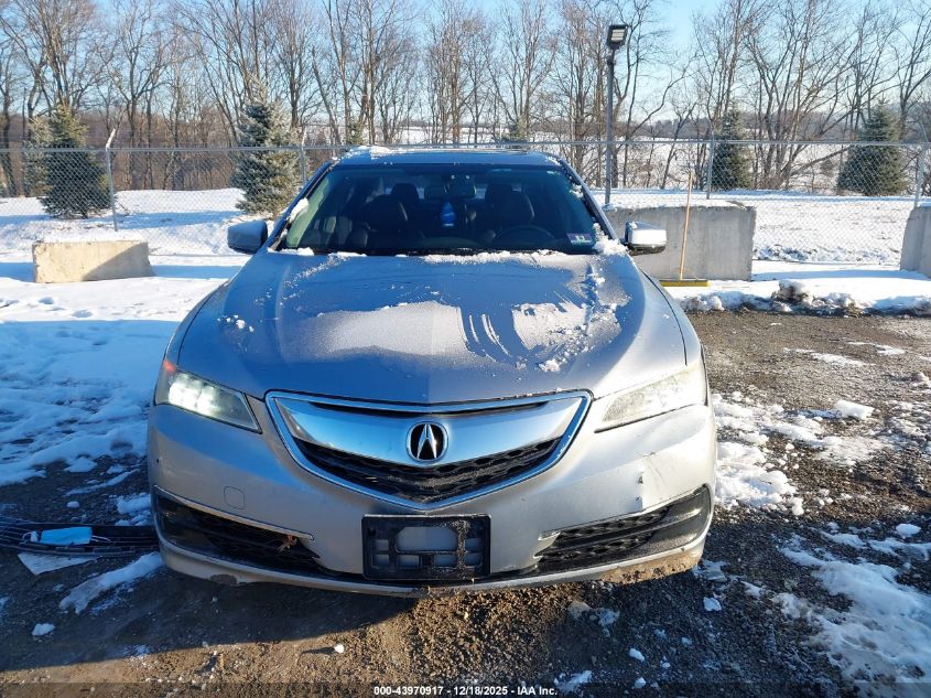 2015 Acura Tlx VIN: 19UUB1F37FA028370 Lot: 43970917