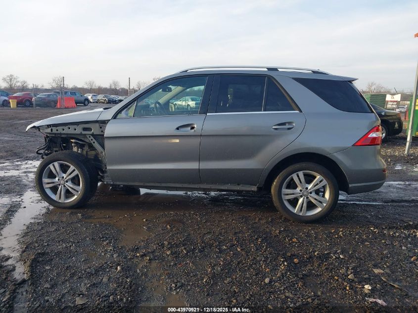 2013 Mercedes-Benz Ml 350 4Matic VIN: 4JGDA5HB9DA241455 Lot: 43970921