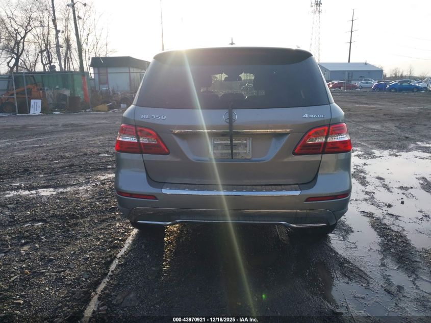 2013 Mercedes-Benz Ml 350 4Matic VIN: 4JGDA5HB9DA241455 Lot: 43970921