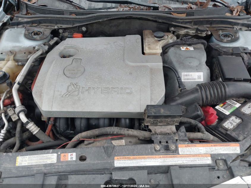 2010 Ford Fusion Hybrid VIN: 3FADP0L38AR165272 Lot: 43970927