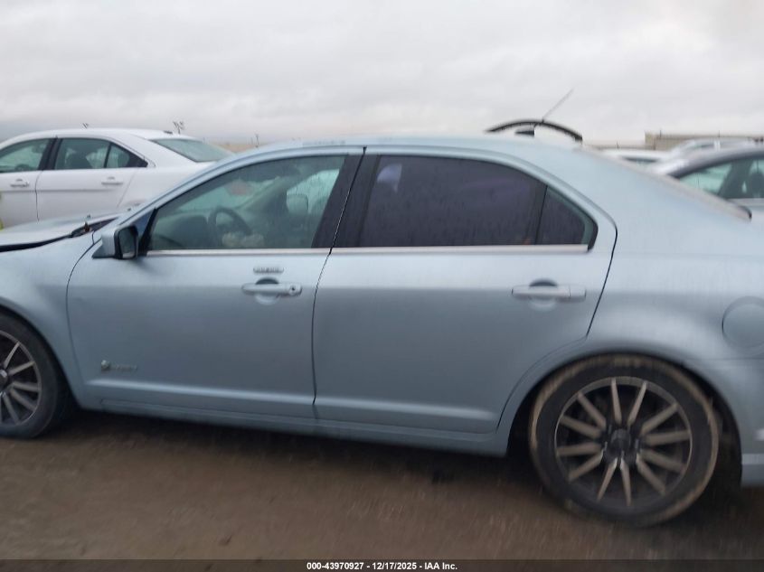 2010 Ford Fusion Hybrid VIN: 3FADP0L38AR165272 Lot: 43970927