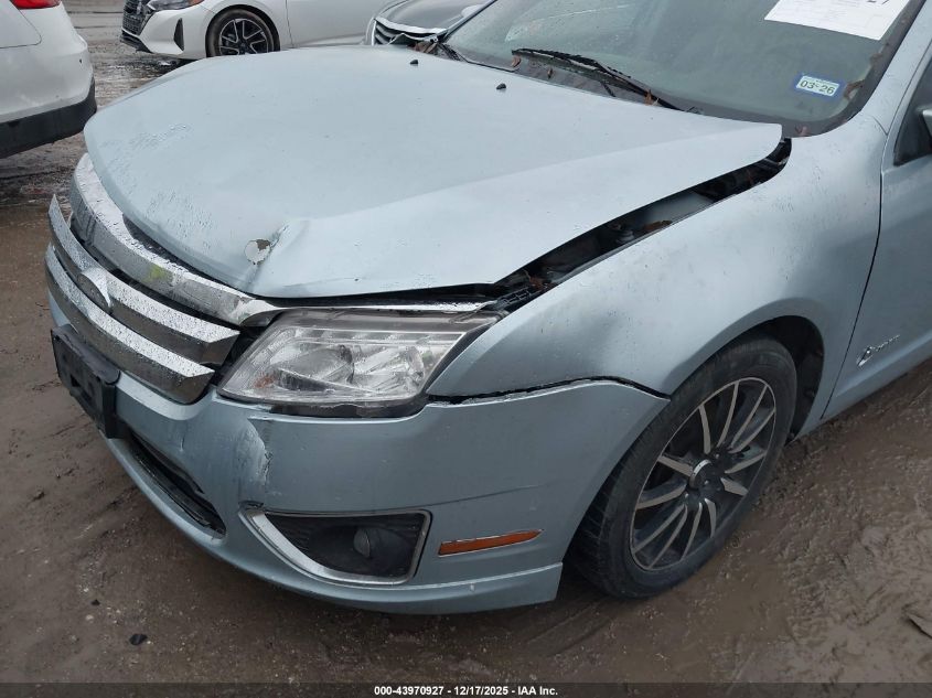 2010 Ford Fusion Hybrid VIN: 3FADP0L38AR165272 Lot: 43970927