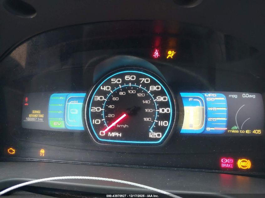 2010 Ford Fusion Hybrid VIN: 3FADP0L38AR165272 Lot: 43970927