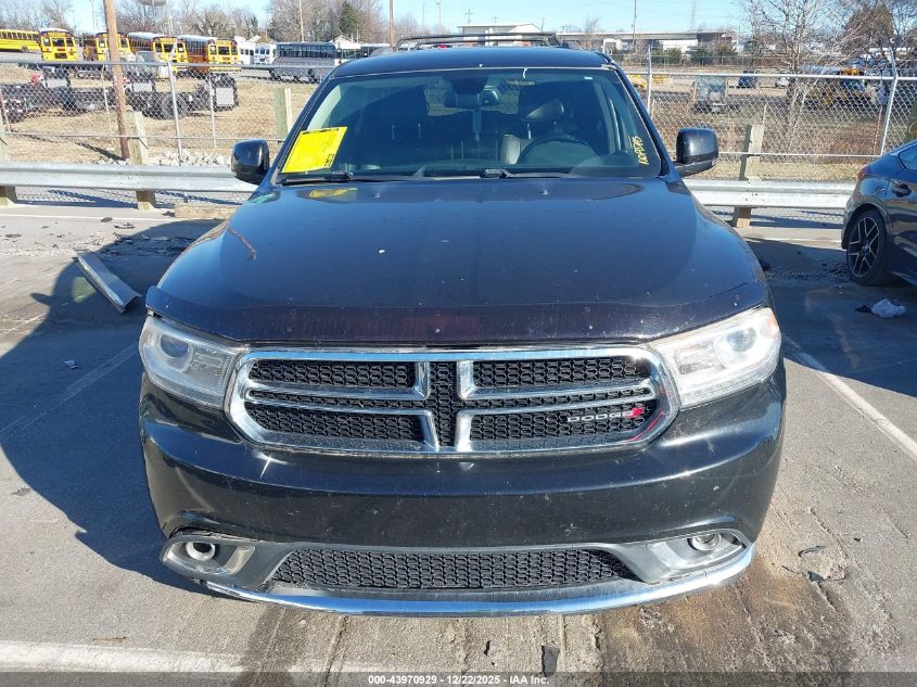 2016 Dodge Durango Limited VIN: 1C4RDHDG5GC361430 Lot: 43970929