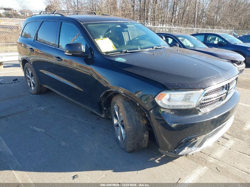 2016 Dodge Durango Limited VIN: 1C4RDHDG5GC361430 Lot: 43970929