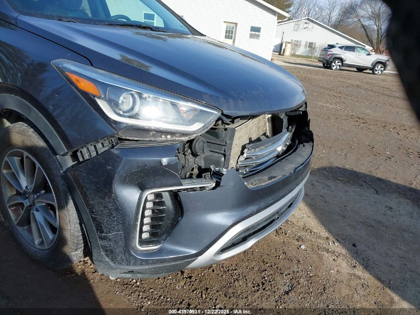 2017 Hyundai Santa Fe Se VIN: KM8SMDHF5HU199592 Lot: 43970931