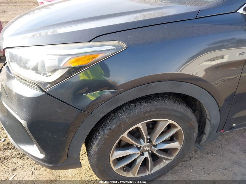 2017 Hyundai Santa Fe Se VIN: KM8SMDHF5HU199592 Lot: 43970931