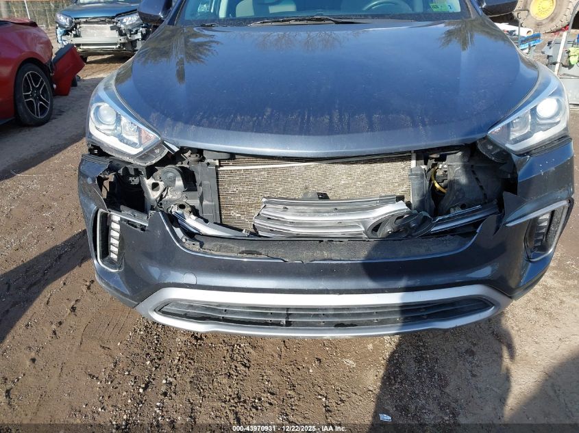 2017 Hyundai Santa Fe Se VIN: KM8SMDHF5HU199592 Lot: 43970931